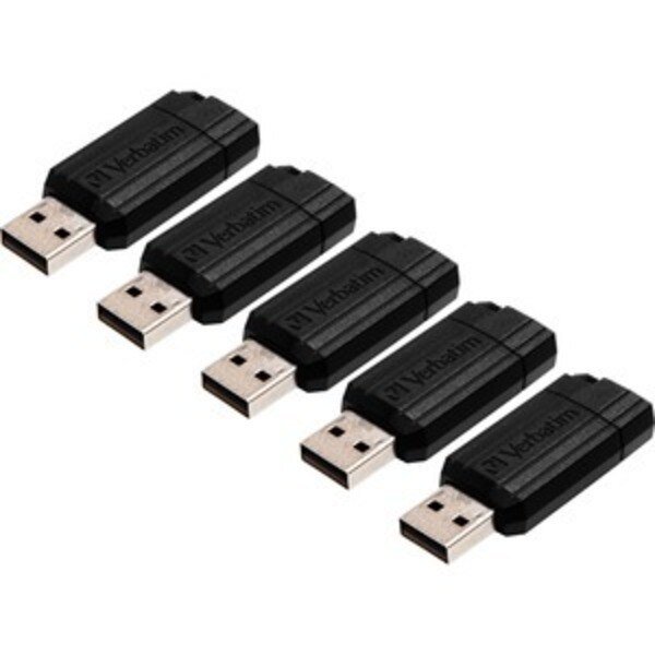 Drive, Usb, 16Gb, Pinstripe, Verbatim, Mfr#: VER49063BD